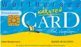 W&ouml;rthersee K&auml;rnten Card dorli